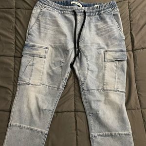 Pacsun Cargo Jeans, Size: Large, never worn